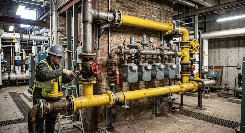 Commercial Gas Installation in Fredericksburg, VA