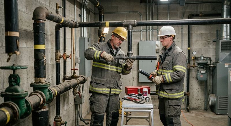 Commercial Gas Line Repair in Austin, TX
