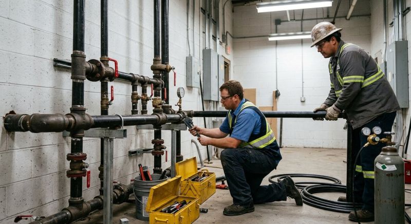 Commercial Gas Piping in Annapolis, MD