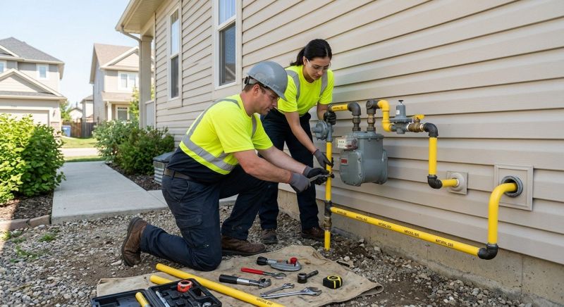 Gas Line Installation in Denver, CO