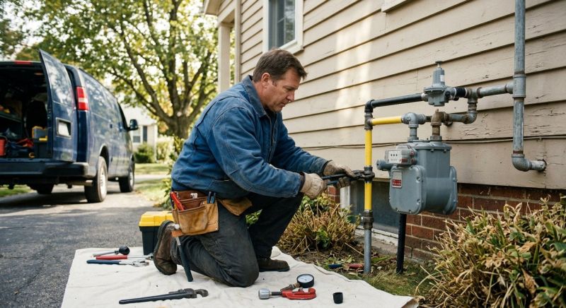 Gas Line Moving Service in Fredericksburg, VA