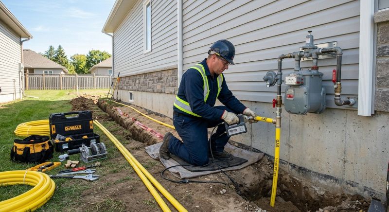 Gas Line Repair in Columbus, OH