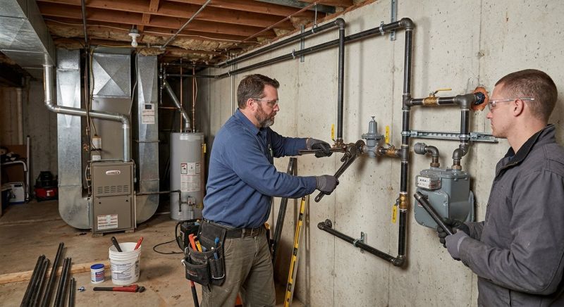 Gas Pipe Installation in Columbus, OH