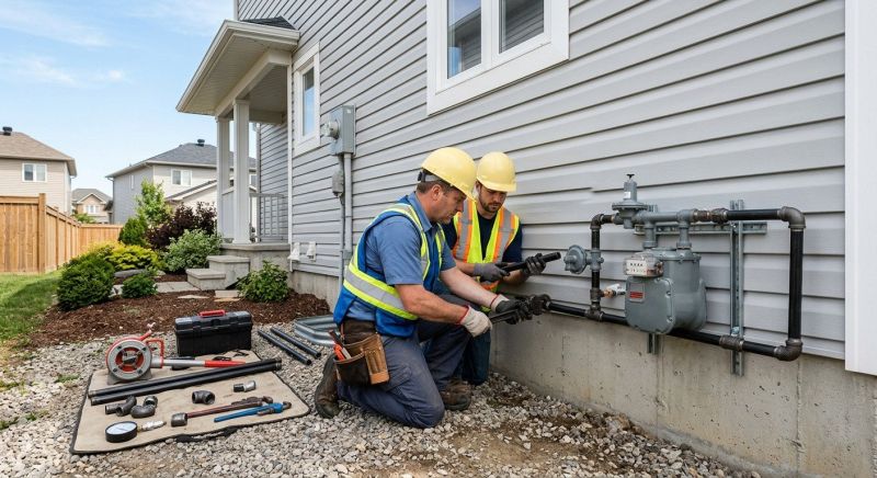 Natural Gas Plumbing in Fredericksburg, VA