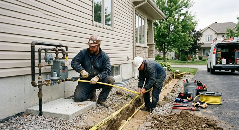 Residential Gas Piping in Annapolis, MD