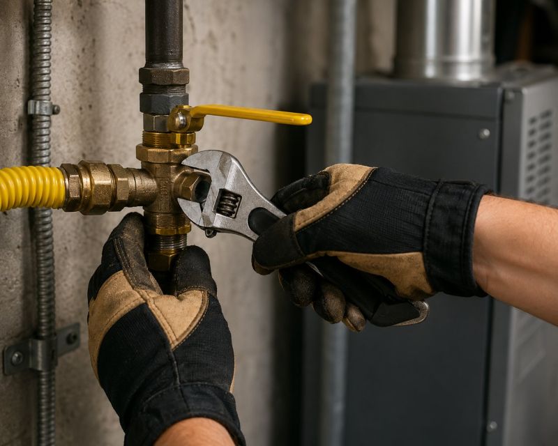 Gas Valve Replacement in Fredericksburg, VA