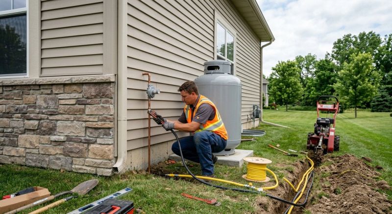 Propane Line Repair in Annapolis, MD